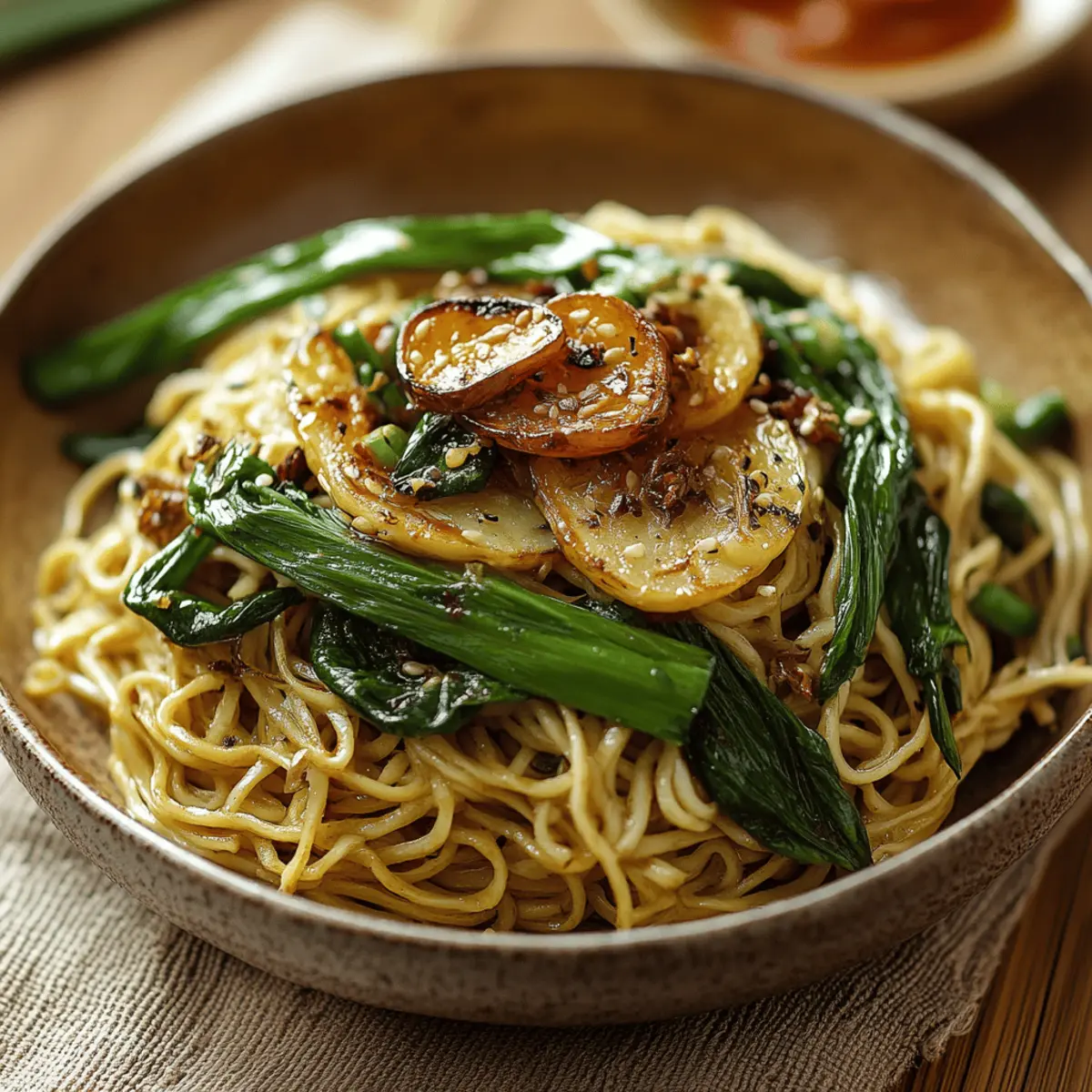 Scallion Oil Noodles