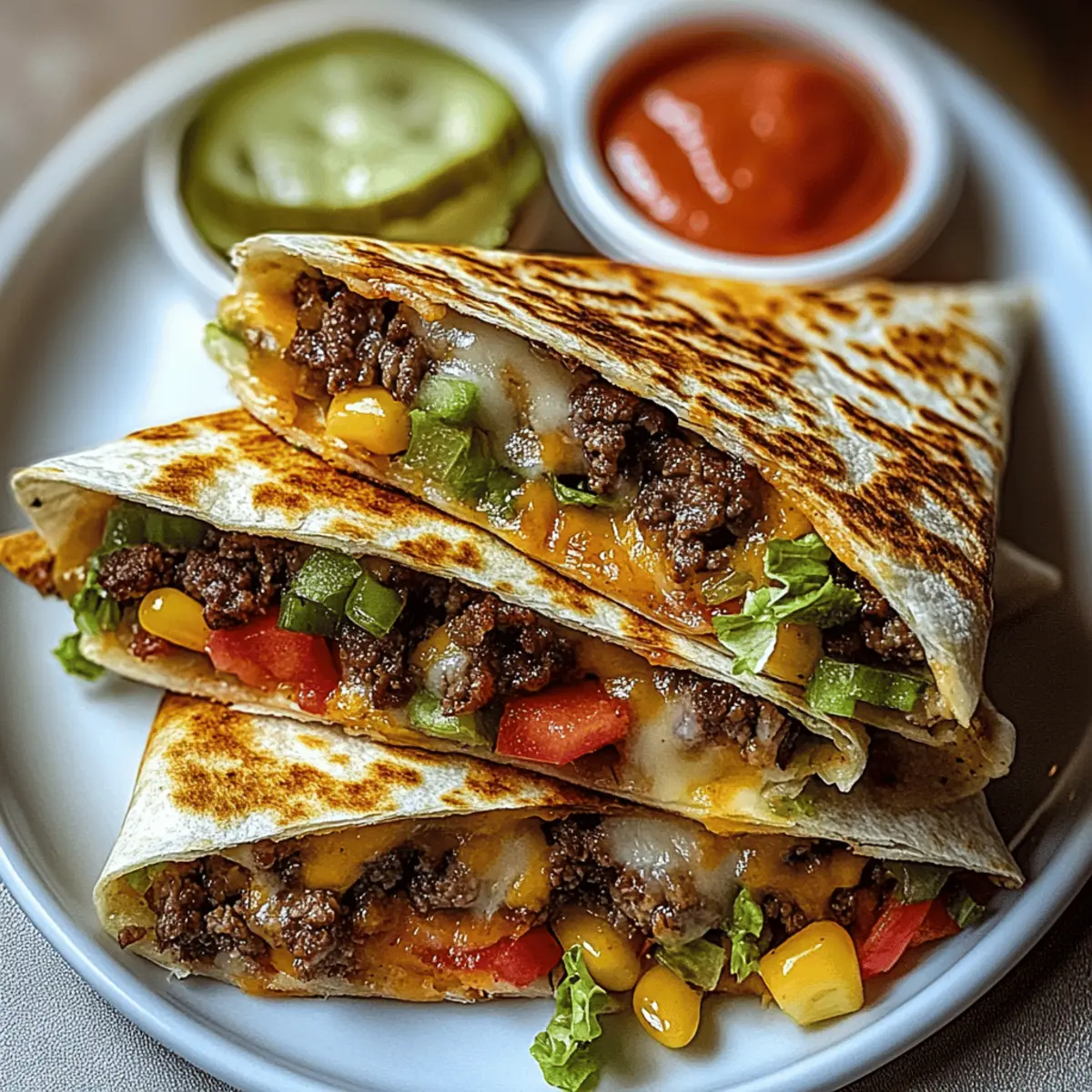 Smashburger Quesadillas