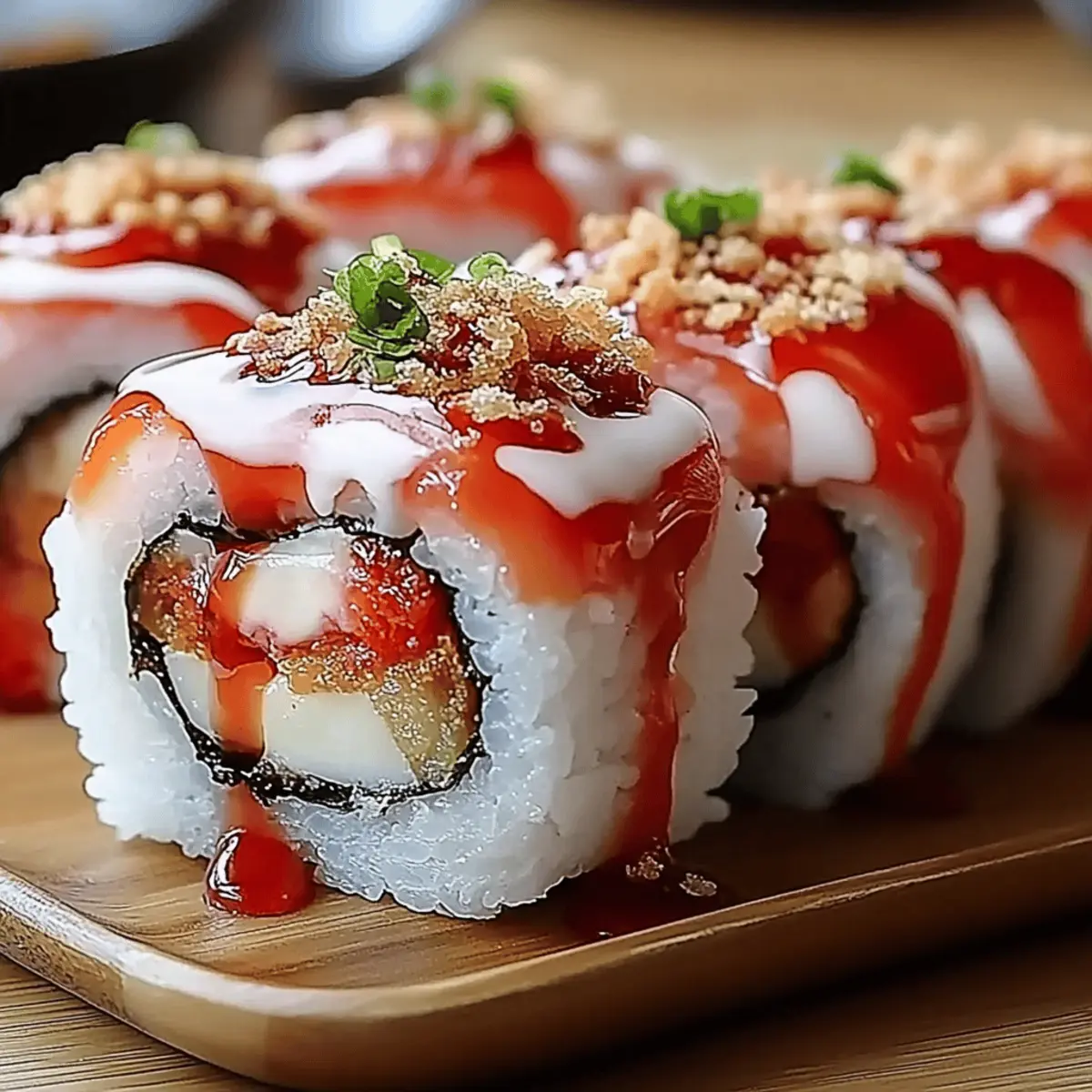 Strawberry Shortcake Sushi Roll