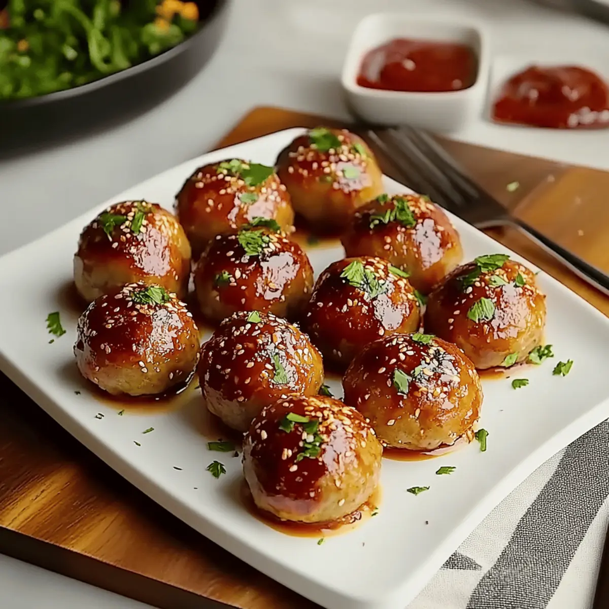 Sweet Chili Meatballs Crockpot