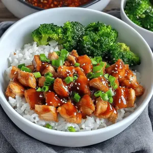 Teriyaki Chicken Rice Bowl