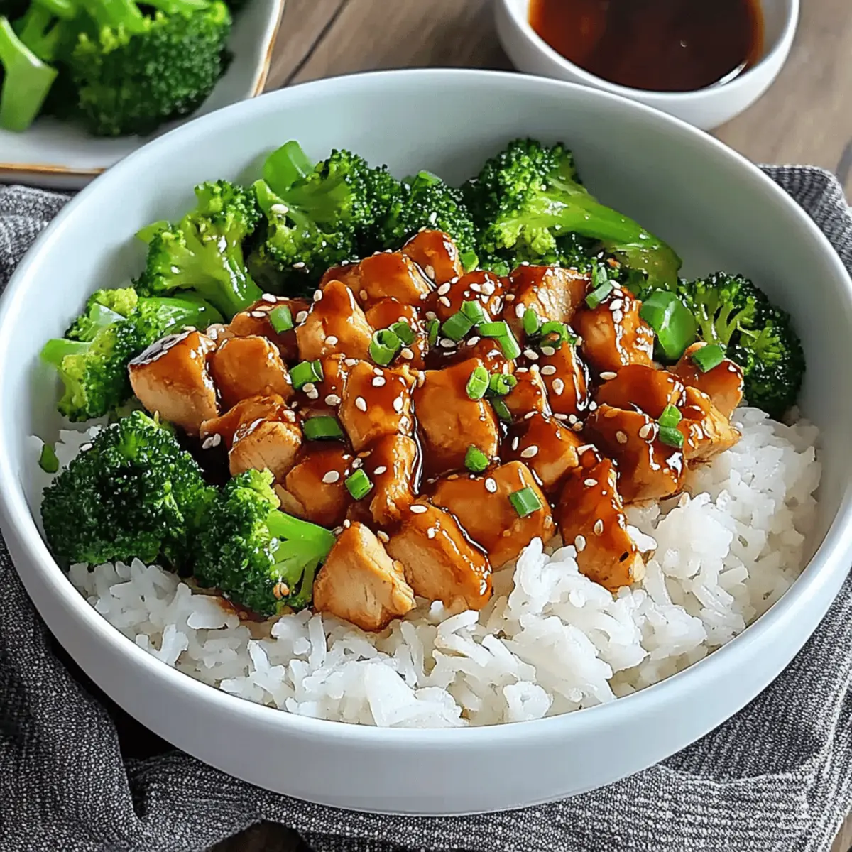 Teriyaki Chicken Rice Bowl