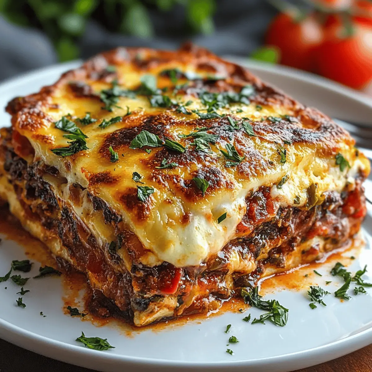Vegetarian Eggplant Lasagna