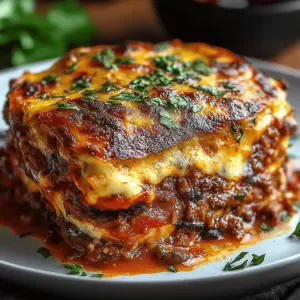 Vegetarian Eggplant Lasagna