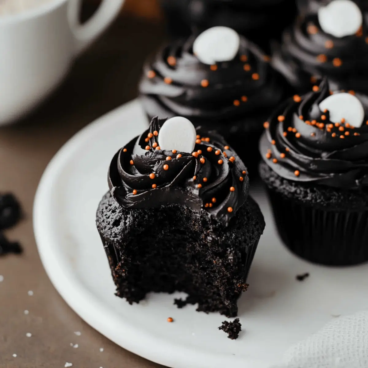 Black Velvet Cupcakes