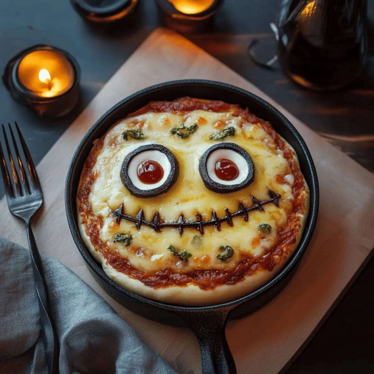 Monster Mash Pizza Dip