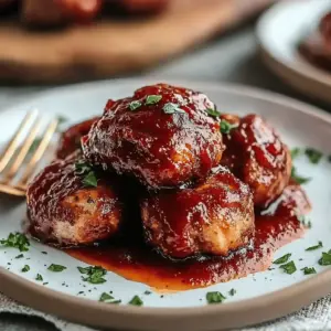 Cranberry Sauce Meatballs
