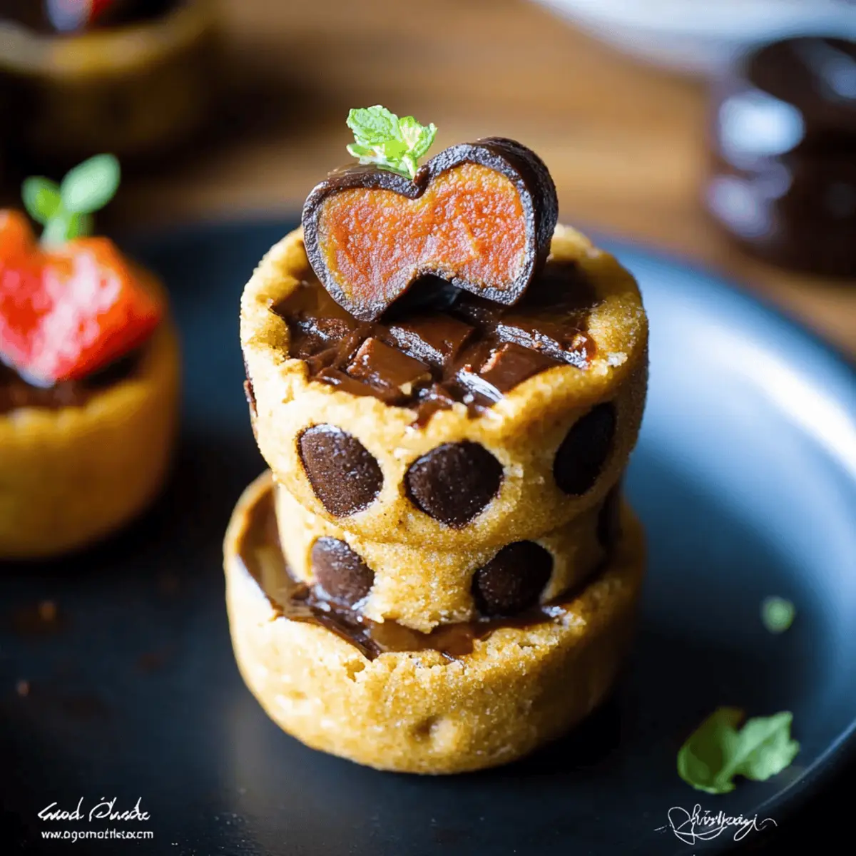Mini Pumpkin Cheesecake Jack-O’-Lanterns