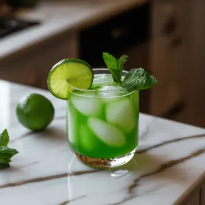 Goblin Green Punch Mocktail