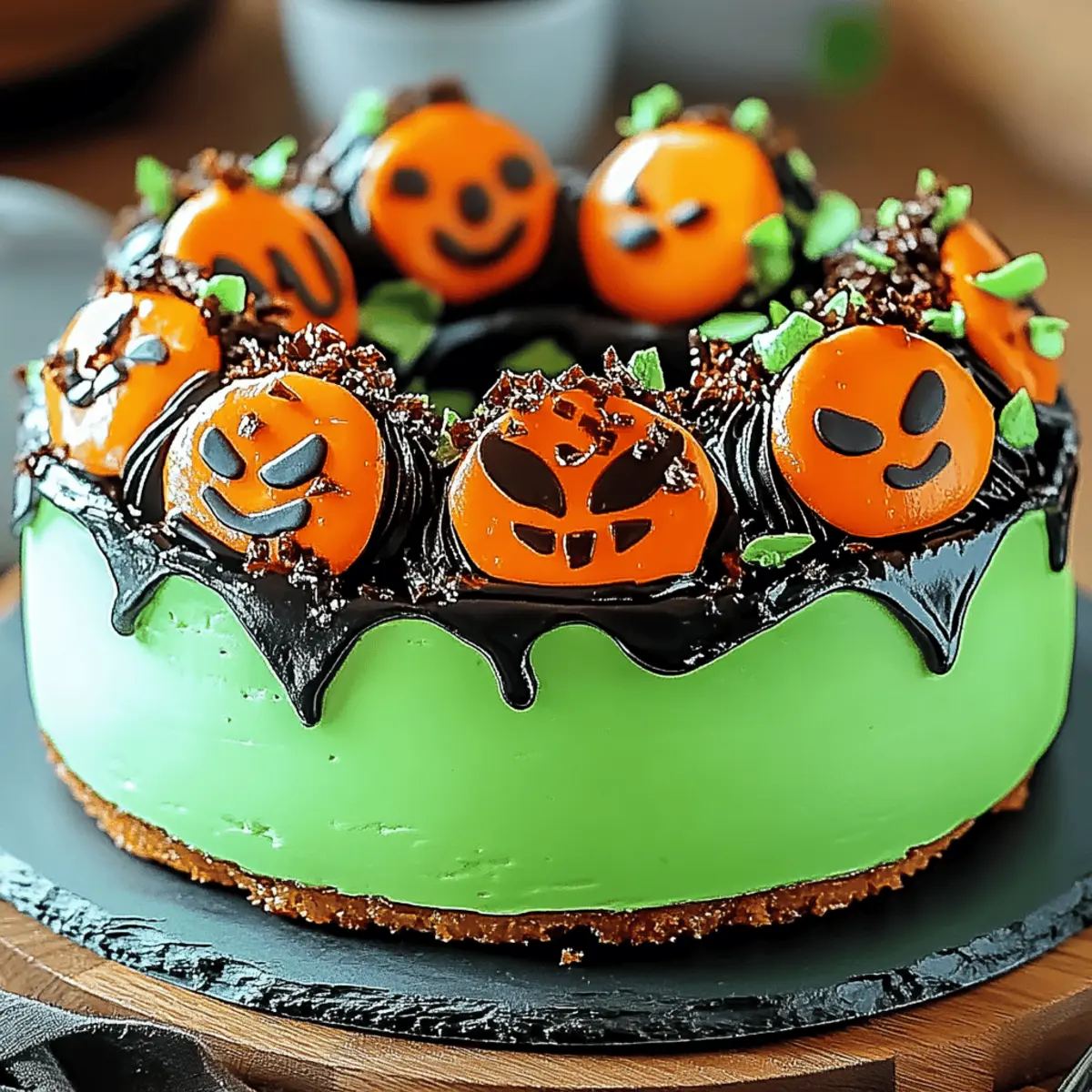 Witch’s Cauldron Cheesecake