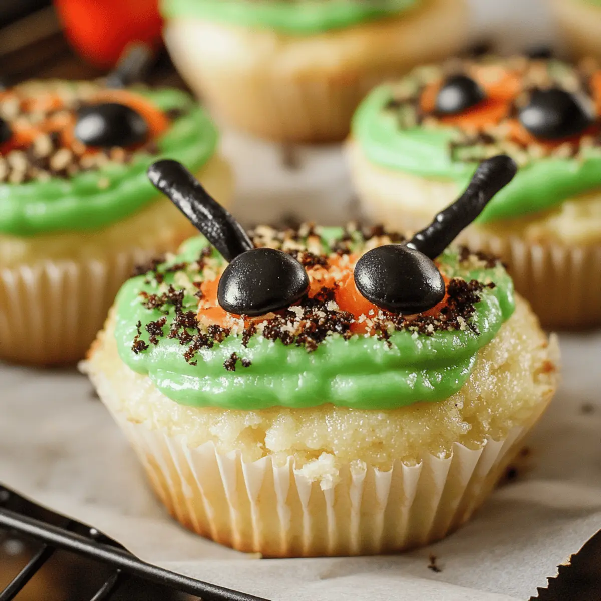 Monster Cupcakes