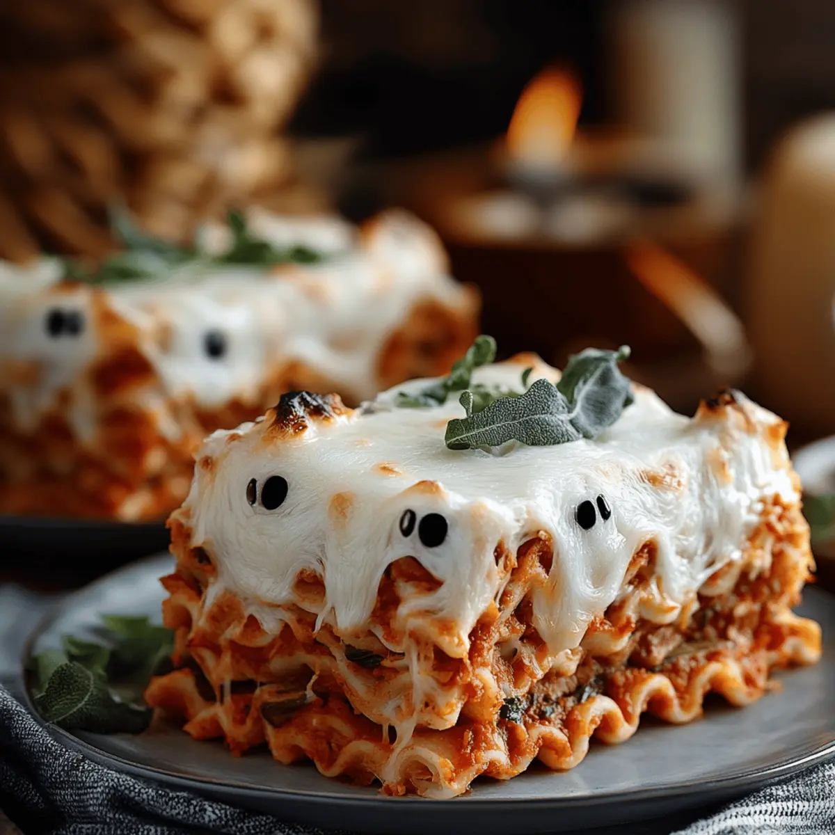 Ghostly Lasagna