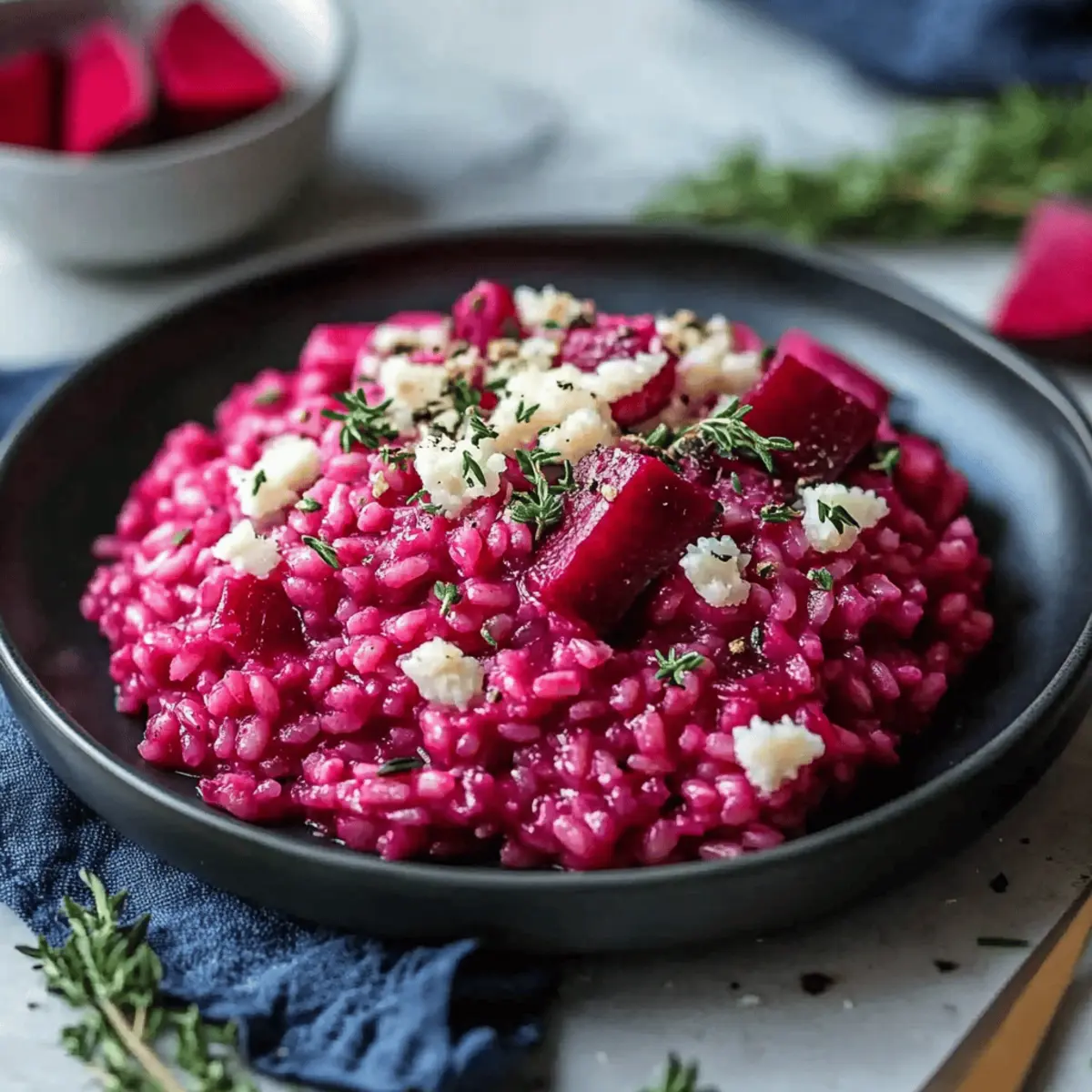 Beet Risotto