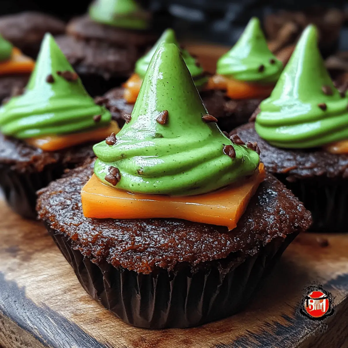 Wicked Witch Hat Brownies