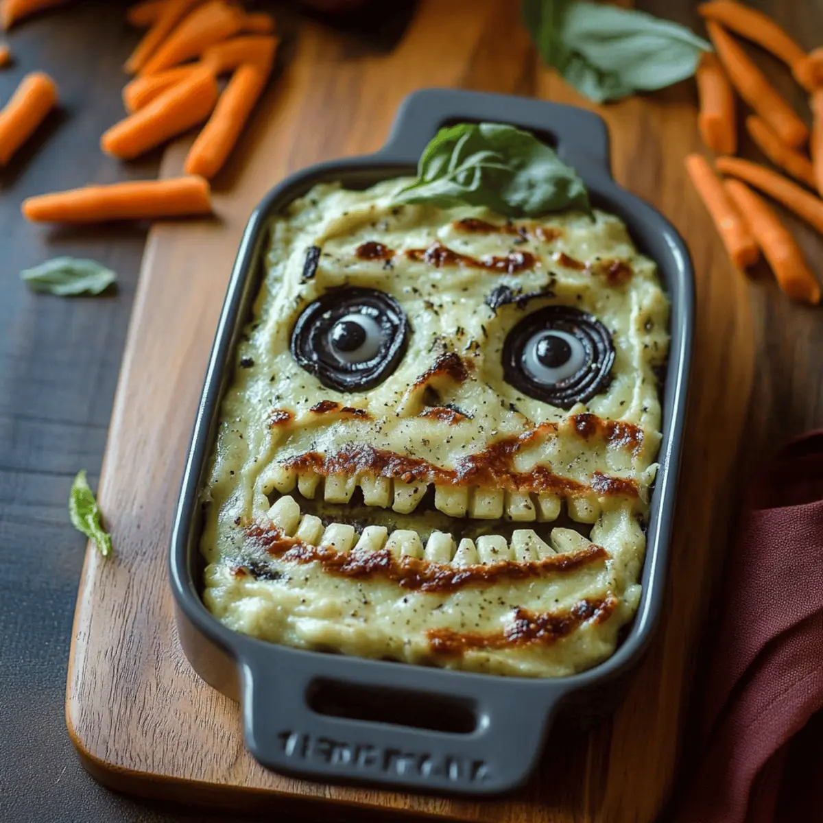Franken-Spinach Monster Dip