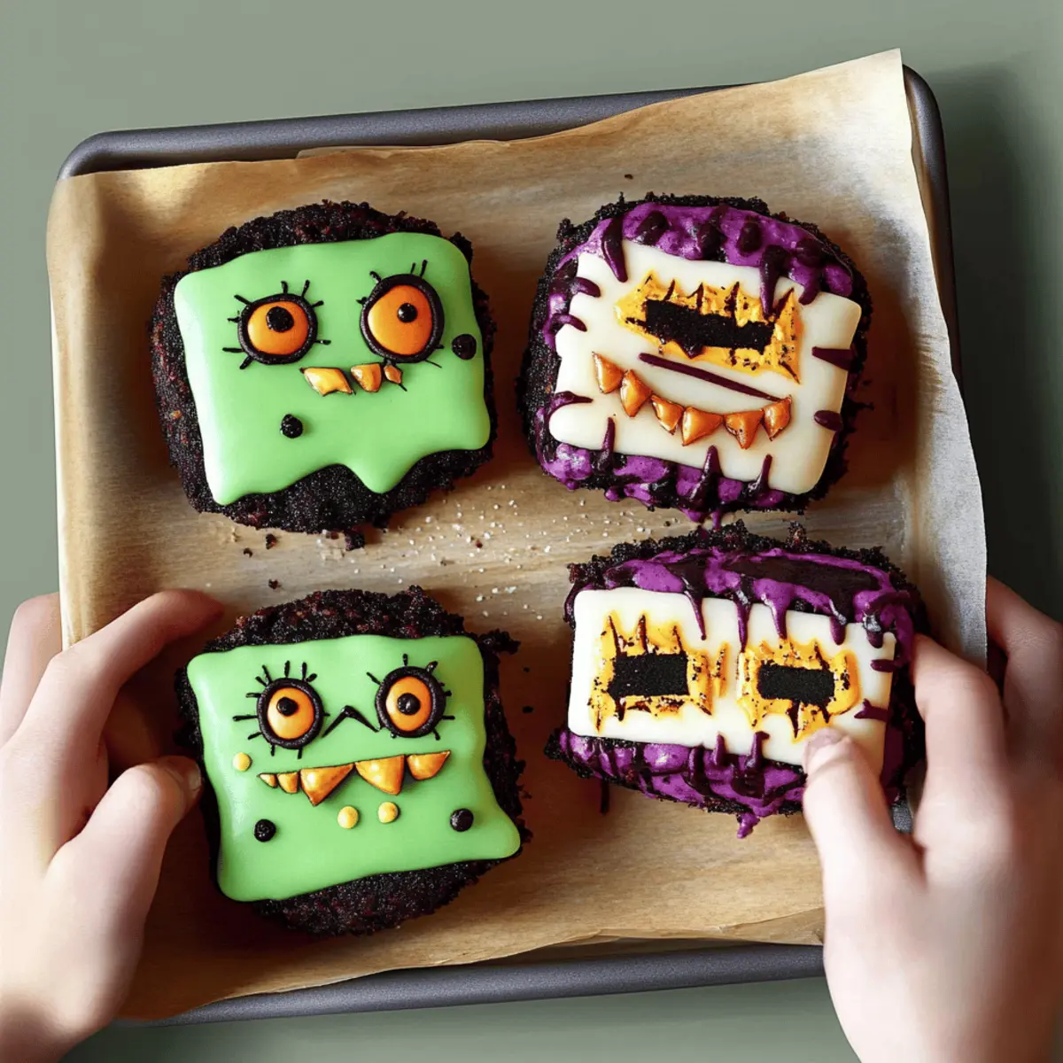 Monster Mash Brownies