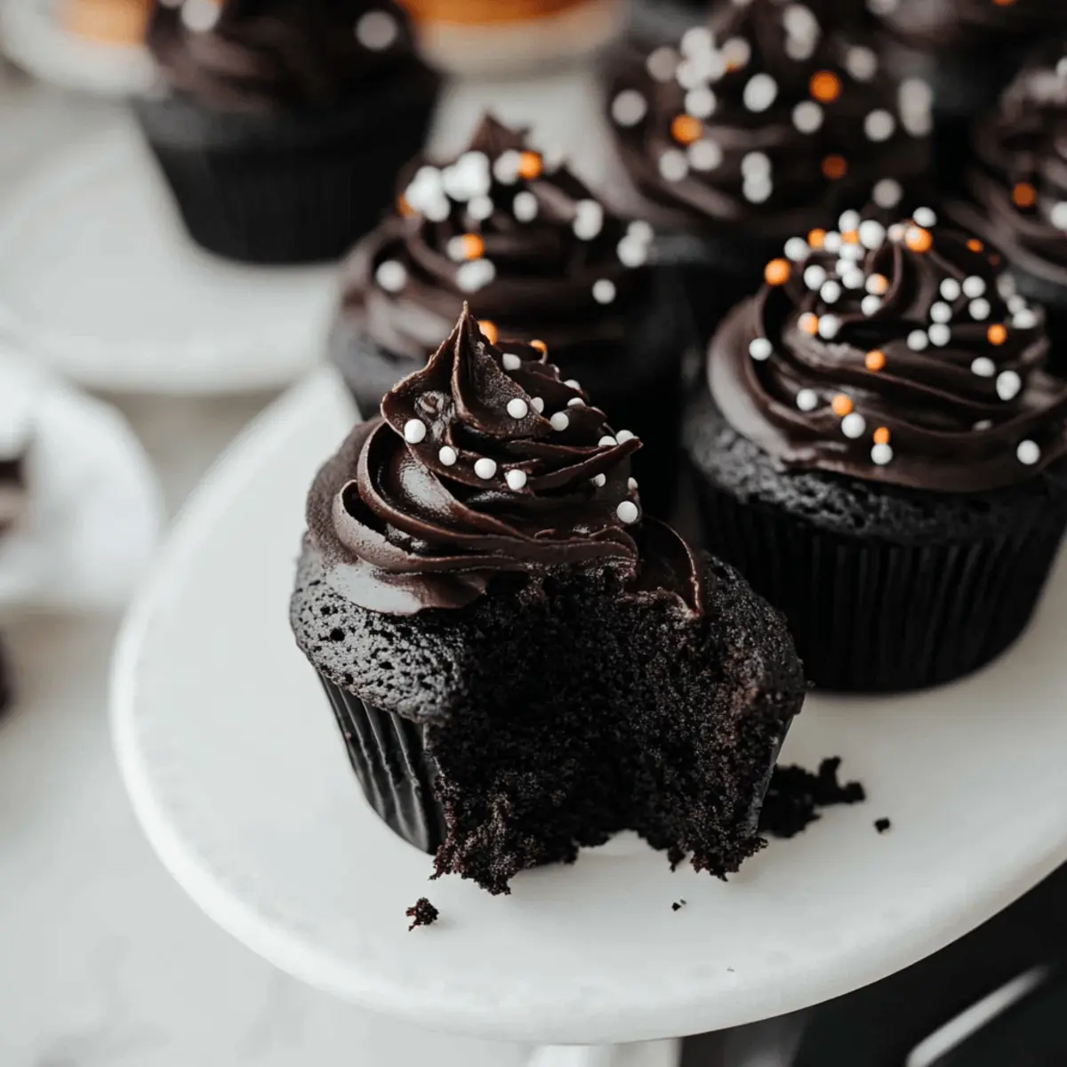 Black Velvet Cupcakes