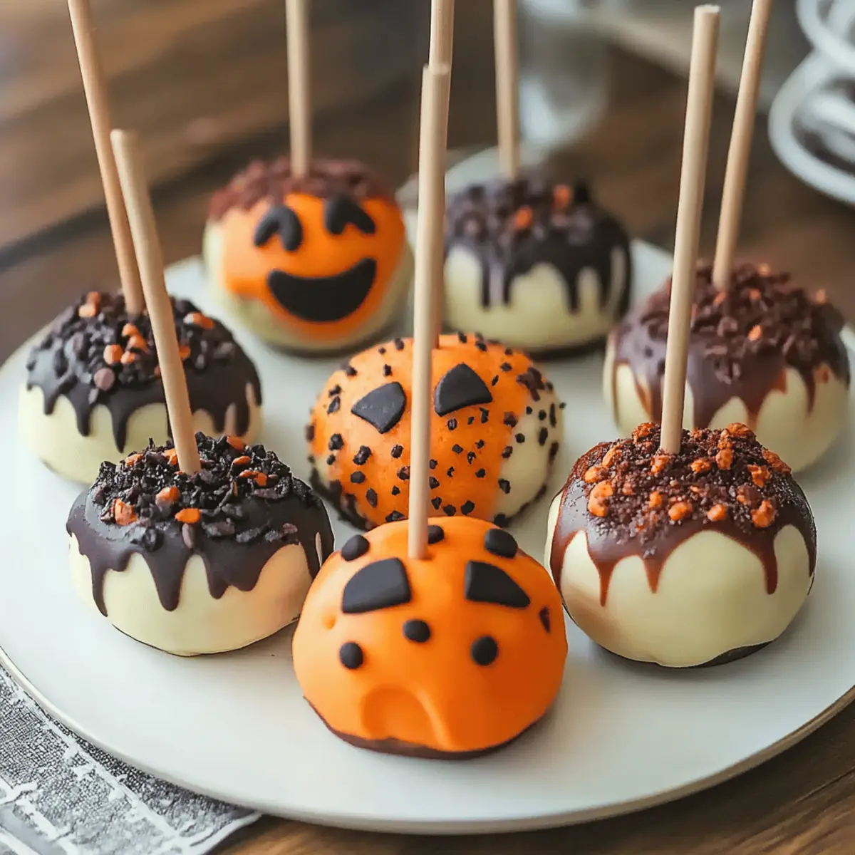 Halloween Cake Pops