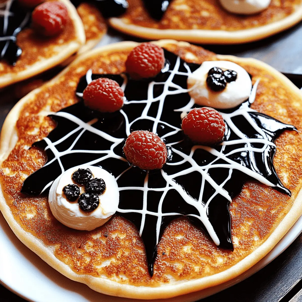 Spider Pancakes