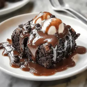 Crockpot Chocolate Lava Cake