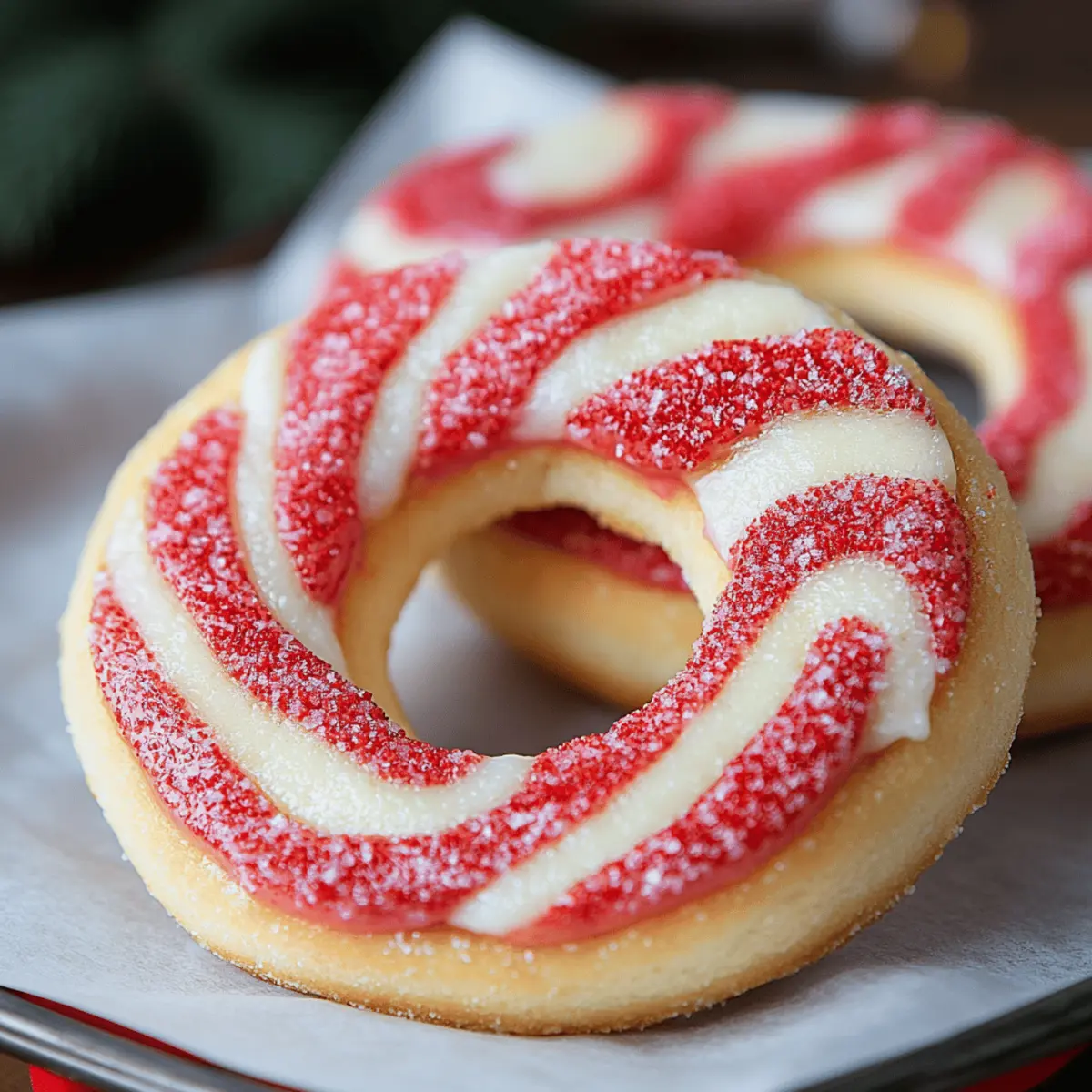Candy Cane Cookies