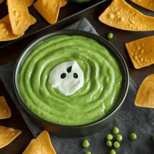 Witch’s Brew Salsa Verde & Cream Dip