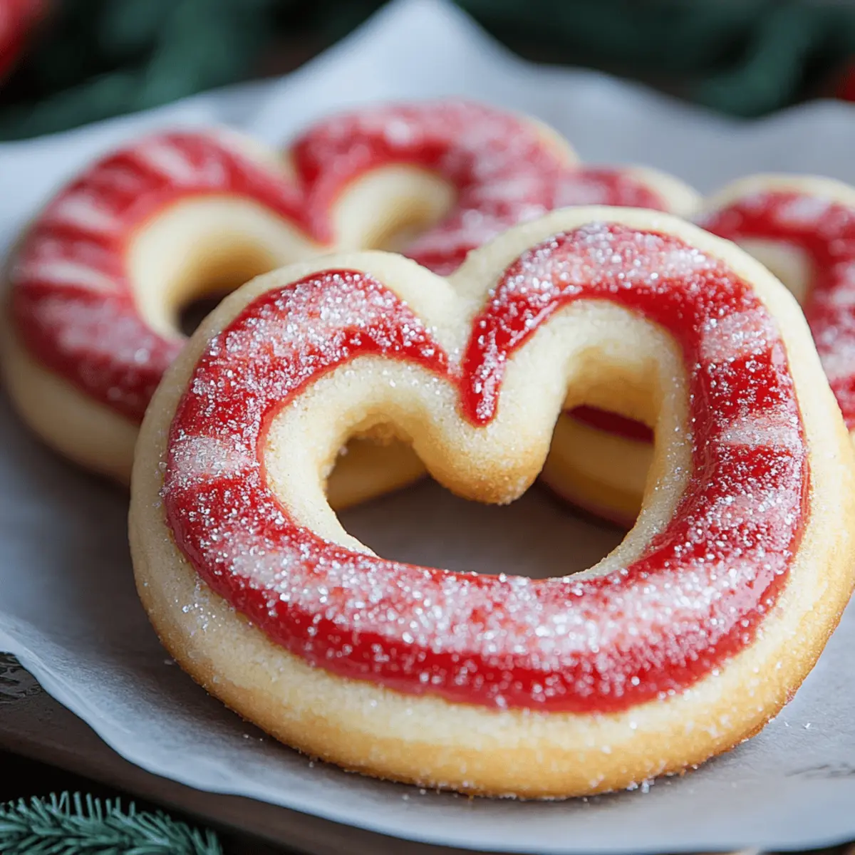 Candy Cane Cookies
