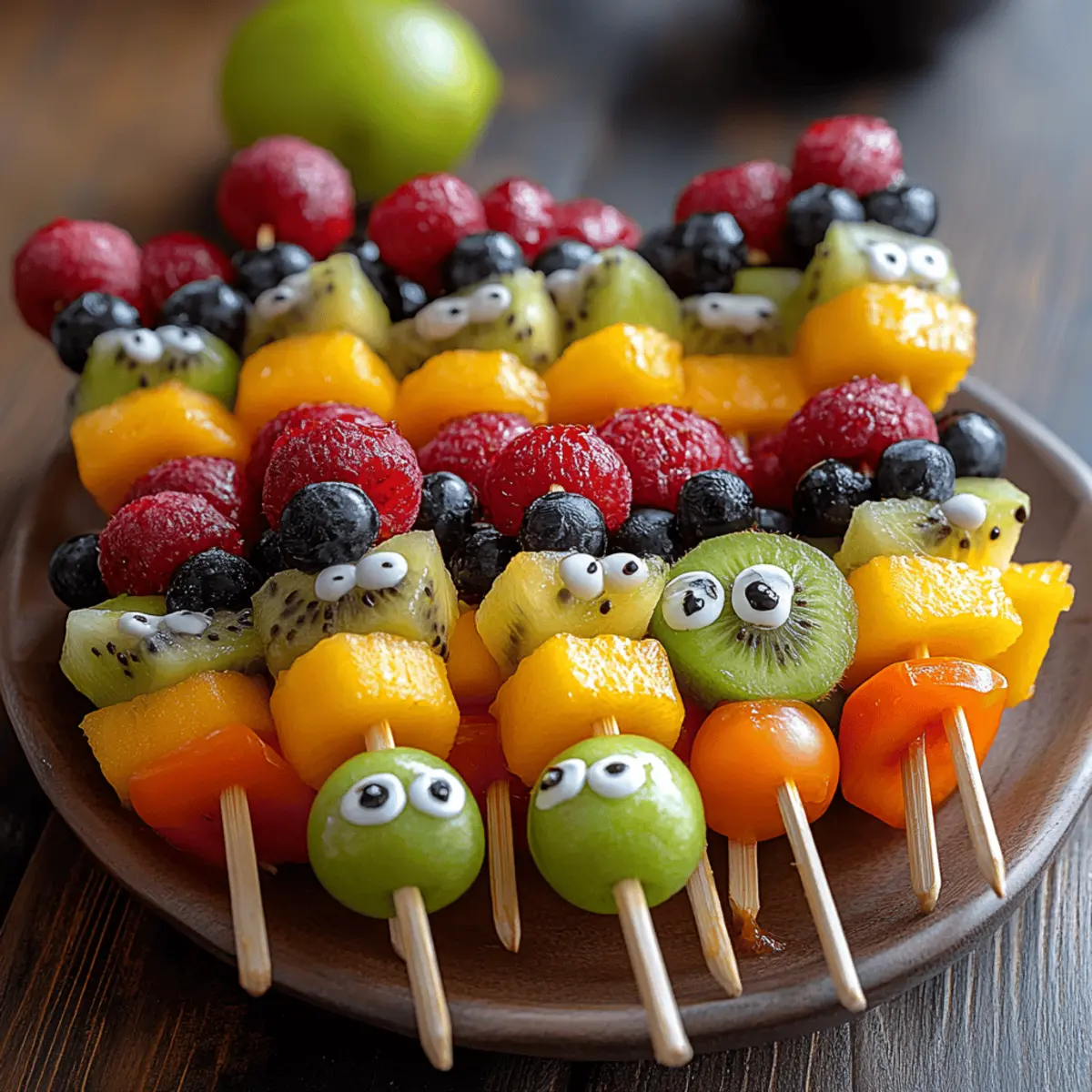 Monster Fruit Skewers