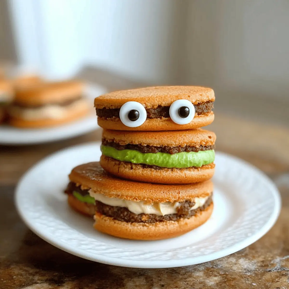 Monster Sandwich Cookies