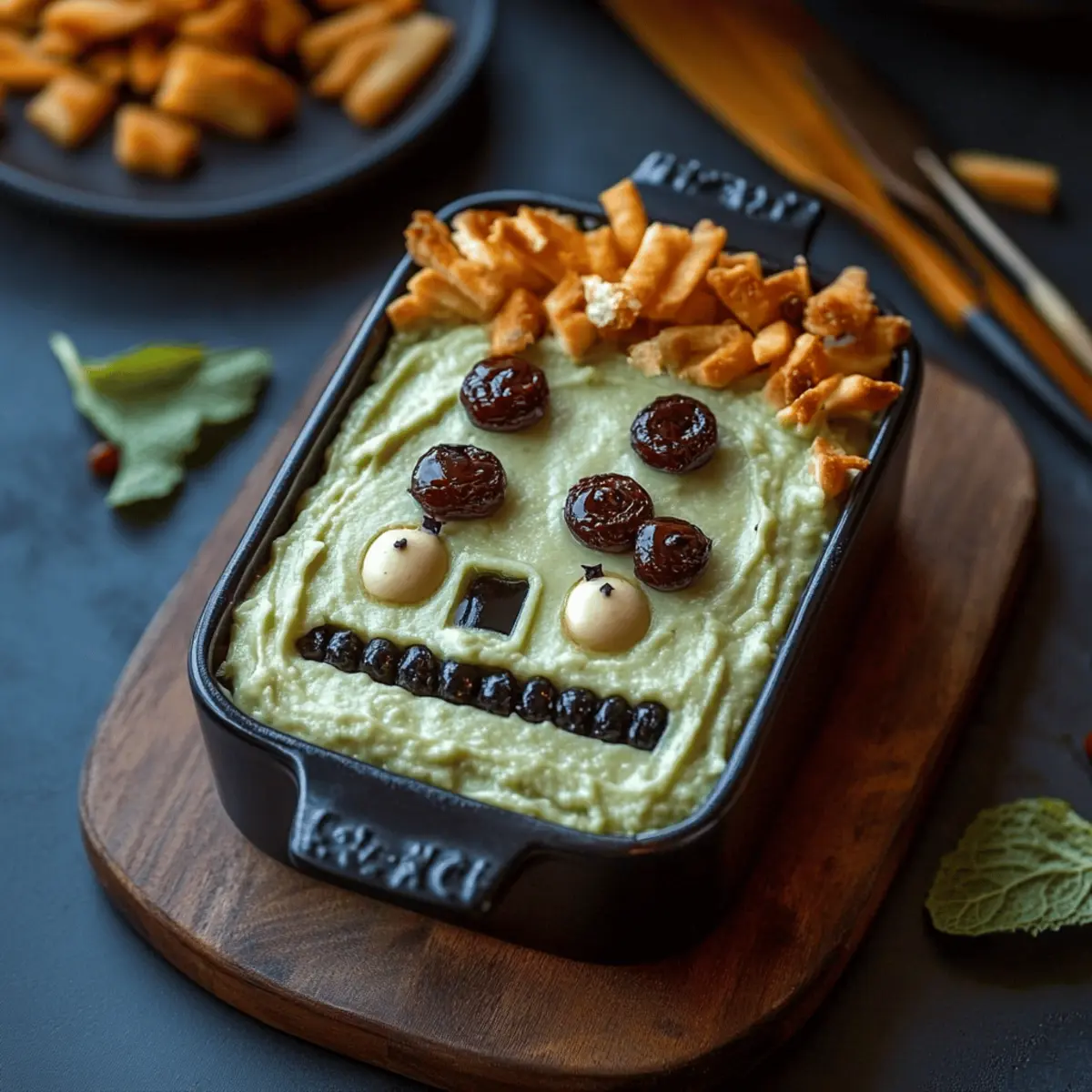 Franken-Spinach Monster Dip