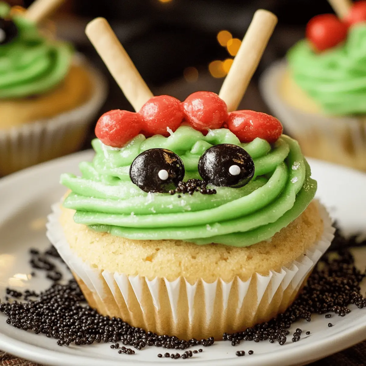 Monster Cupcakes
