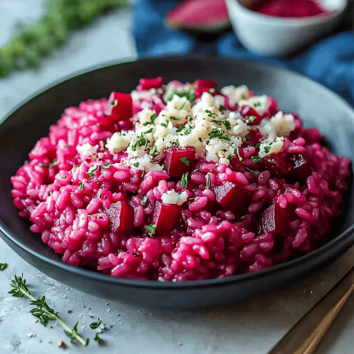 Beet Risotto