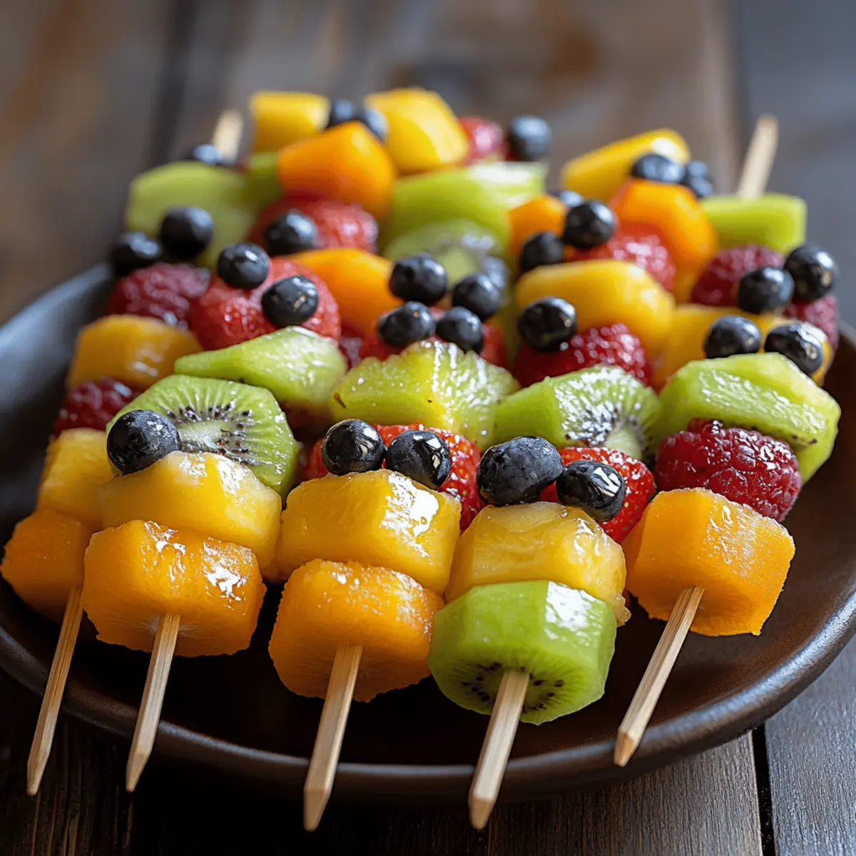 Monster Fruit Skewers