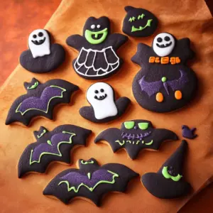 Halloween Decorated Cookies
