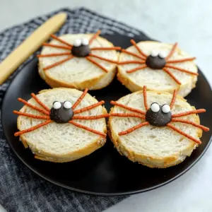 Spooky Spider Sandwiches
