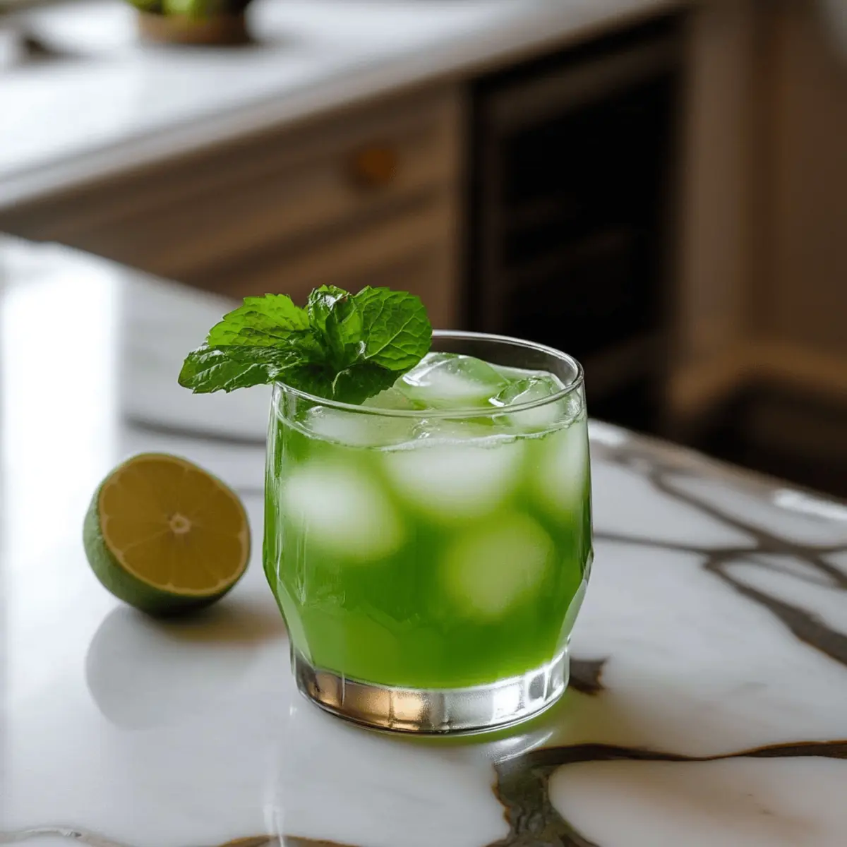Goblin Green Punch Mocktail