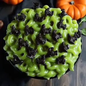 Halloween Monster Mac and Cheese