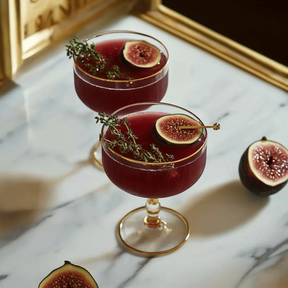 Vampire’s Fig & Thyme Punch