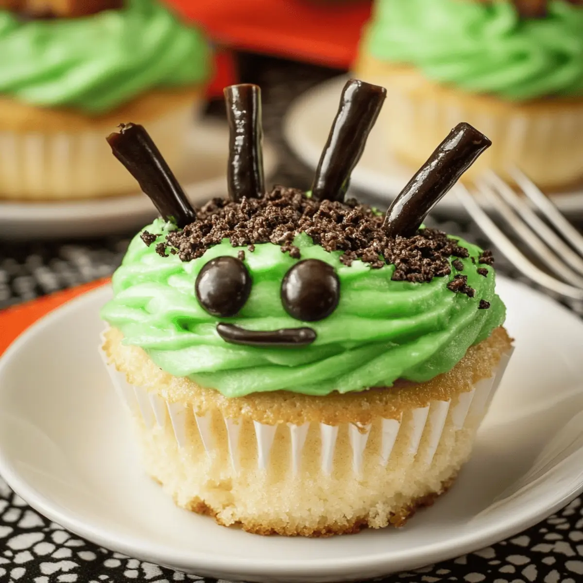 Monster Cupcakes
