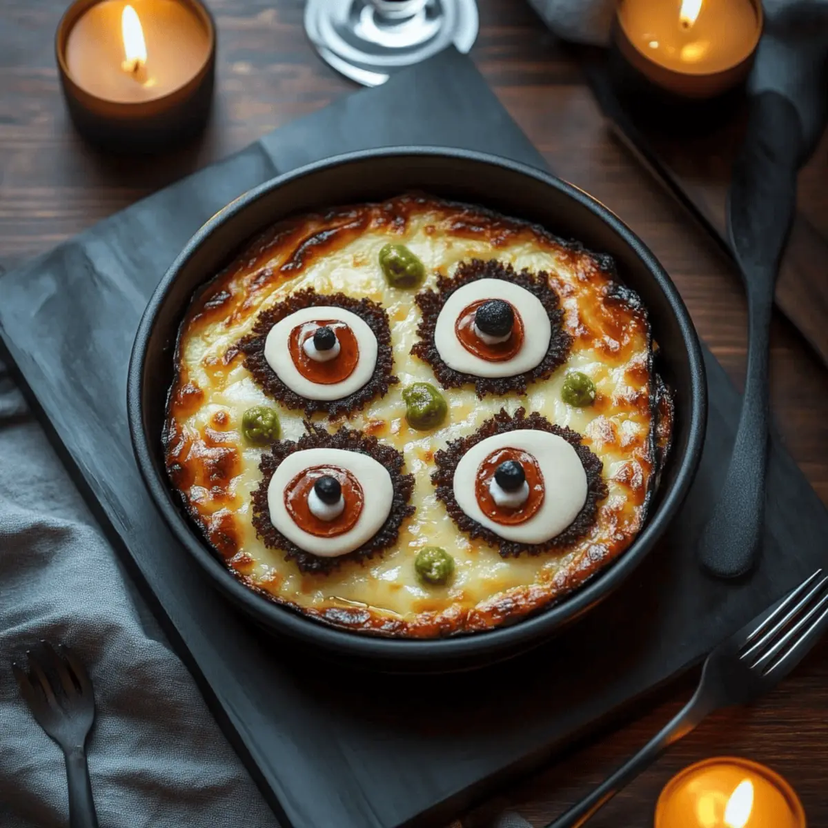 Monster Mash Pizza Dip