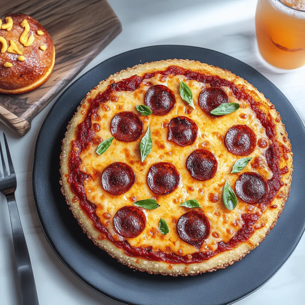 Jack-O-Lantern Halloween Pizza