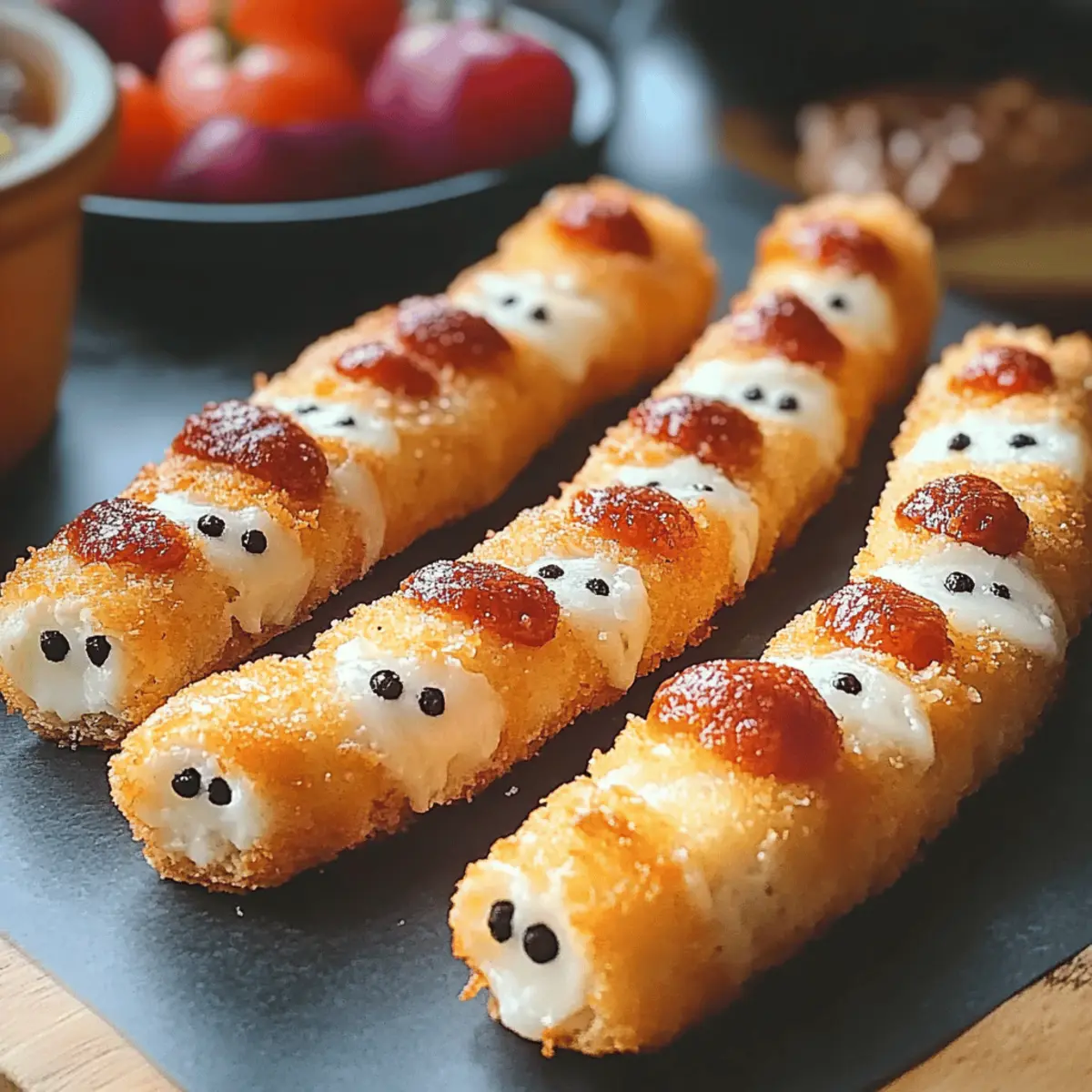 Mummy Mozzarella Sticks