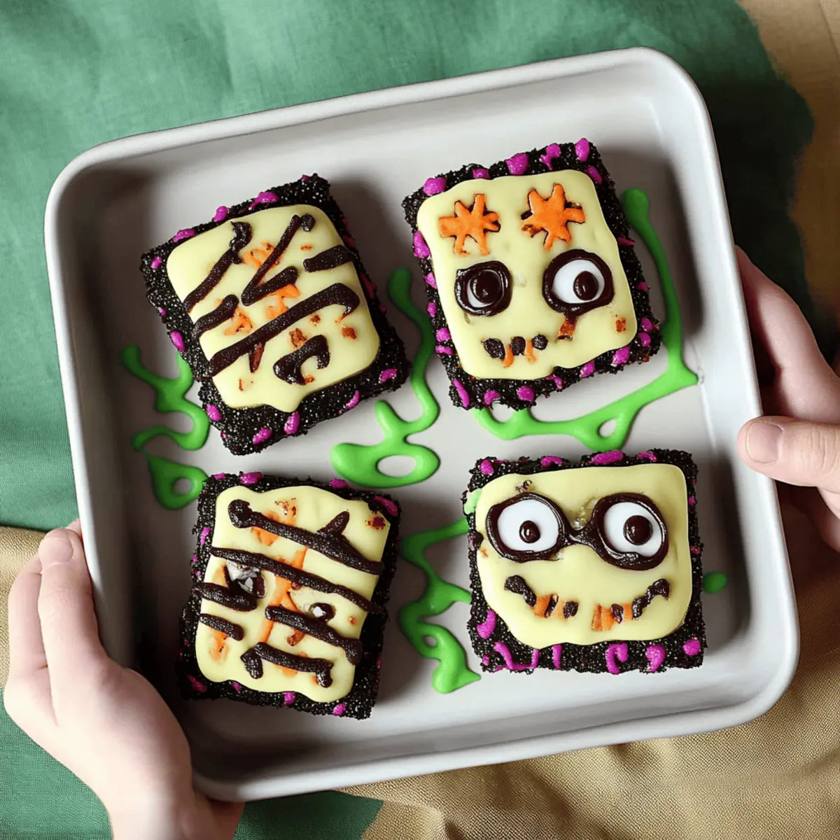 Monster Mash Brownies