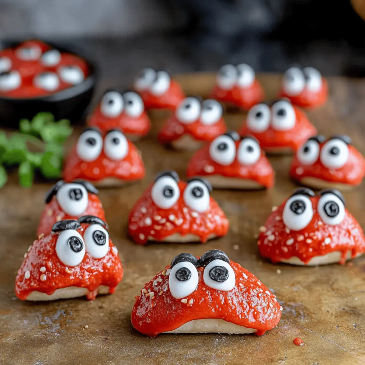 Strawberry Halloween Monsters