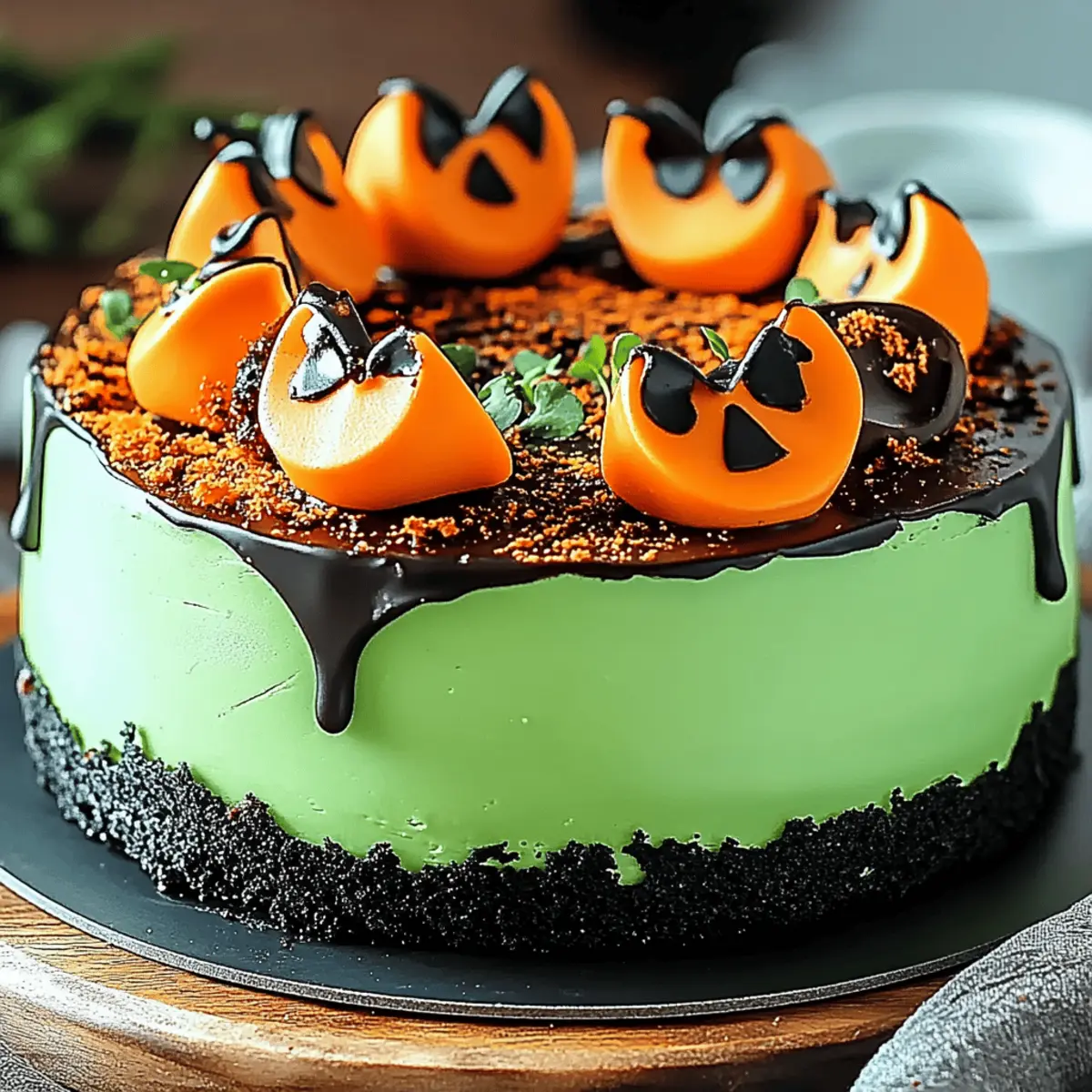 Witch’s Cauldron Cheesecake
