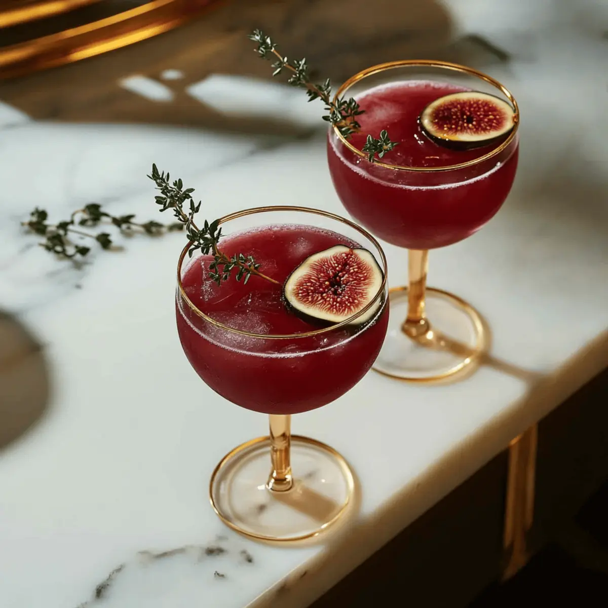 Vampire’s Fig & Thyme Punch