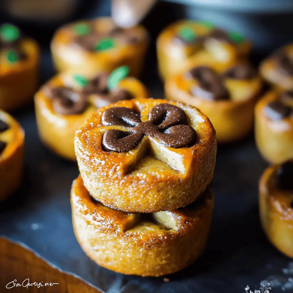 Mini Pumpkin Cheesecake Jack-O’-Lanterns