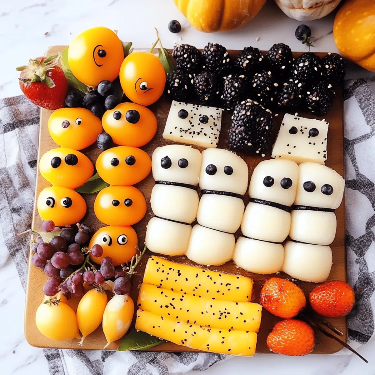 Halloween Snack Board for Kids