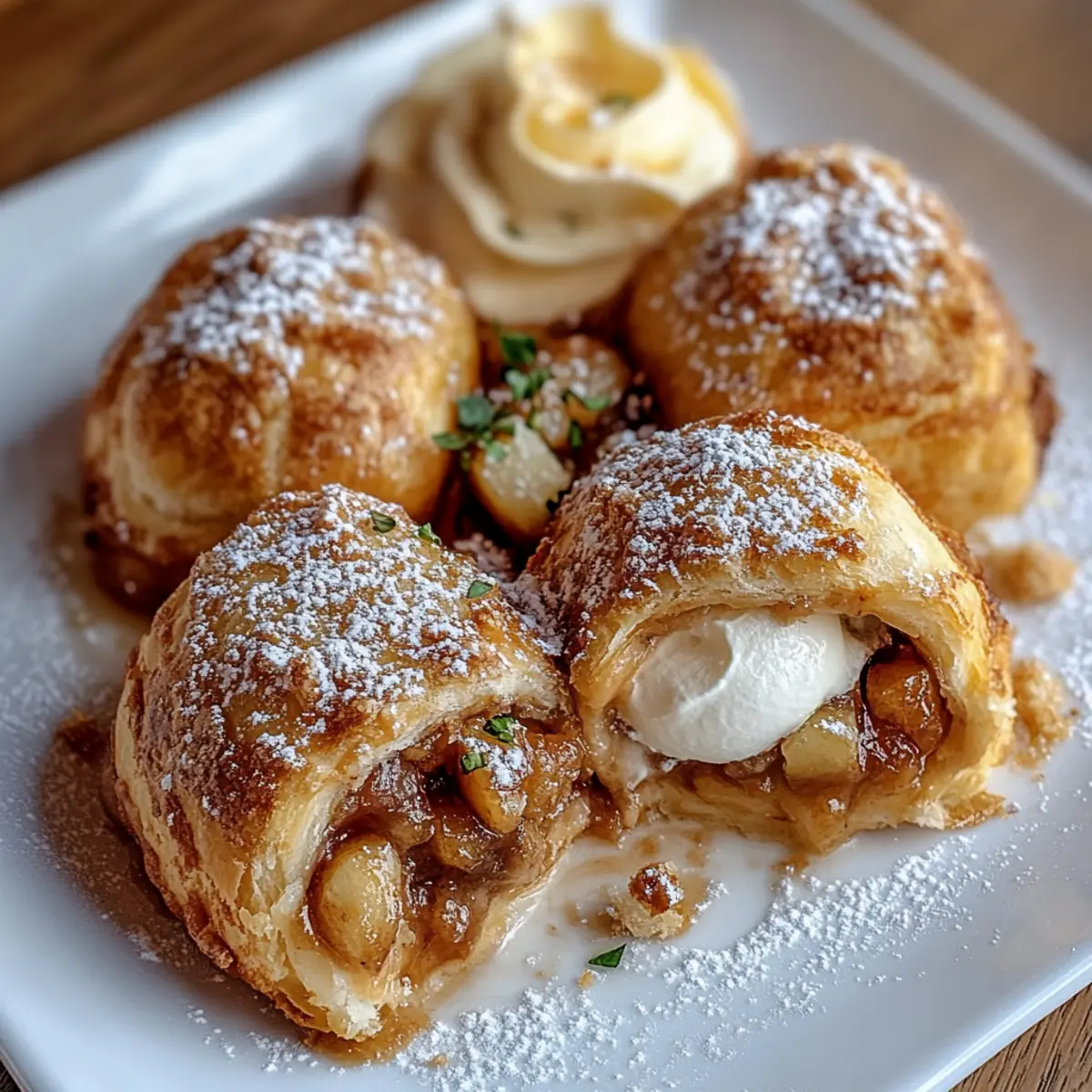 Air Fryer Apple Pie Bombs