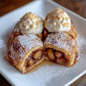 Air Fryer Apple Pie Bombs